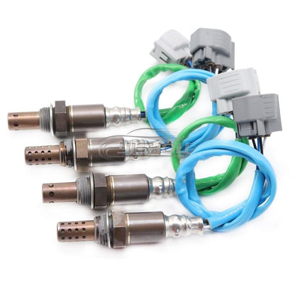 ya 5 8.24 baidi 4pcs up + Downstream Oxygen Sensor Suitable for Jaguar xj8 XJR Vanden Plas 2005-2007
