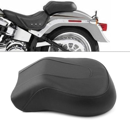 ya 4 8.8.2 Rear Passenger for SEAT Pillion For Fit for Harley-Davidson FLSTF FatBoy 08-14 Black