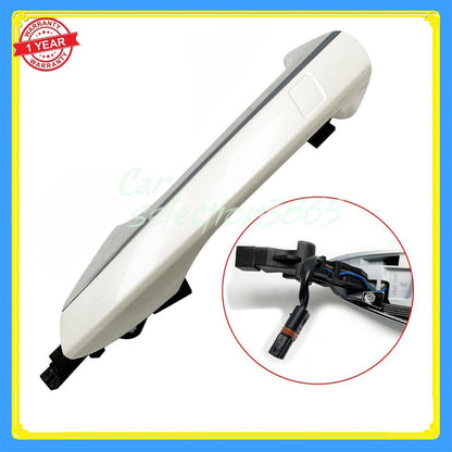 ya 2 8.24 baidi White + Chrome Front Left Door Handle Keyless Suitable for Mercedes W204 W212 C/E Class 