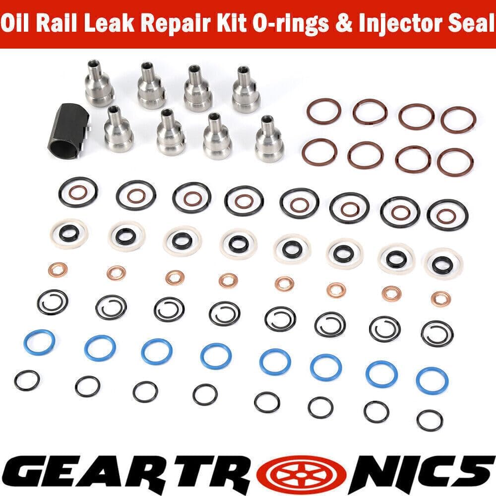 ya 10 9.16 baidi for Ford 6.0L 2003-2010 Oil Rail Leak Repair Kit Tool O-rings & Injector Seal U*