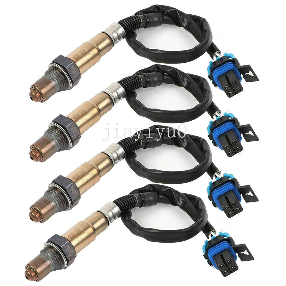 ya 3 8.24 baidi 4pcs Oxygen O2 Sensor for 2013-2016 for GMC Acadia for Buick Enclave V6 3.6L Upper+Lower