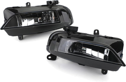 ya 10 9.16 zhengce Pair Front Bumper Halogen Fog Light Lamp for AUDI S4 A4 S-Line B8.5 2013-20