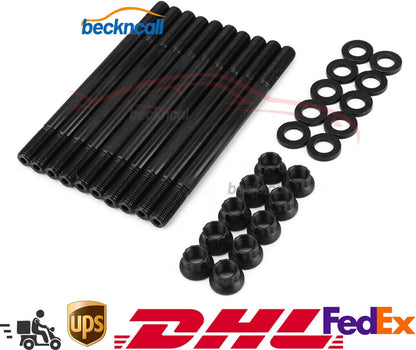 ya 27 10.13 baidi Heavy Duty Cylinder Head Stud Kit for Honda Prelude H22A1 H22A4 H Series 2084304