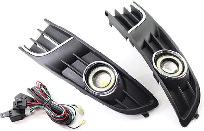 ya 4 8.8 Front Side LED Fog Lamp Light for VW Polo 2011-2013 2012 6QD854661A 6QD854662A