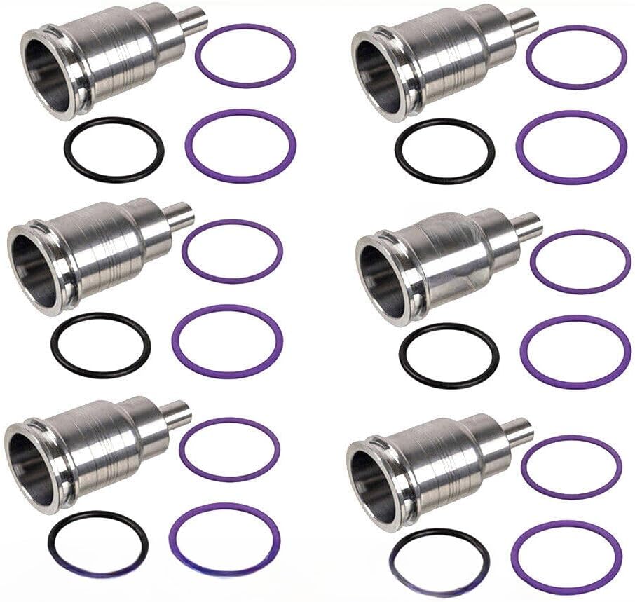 ya 5 8.10 for Volvo for Mack Injector Sleeve Kit Replacements 21515329 6 pcs New