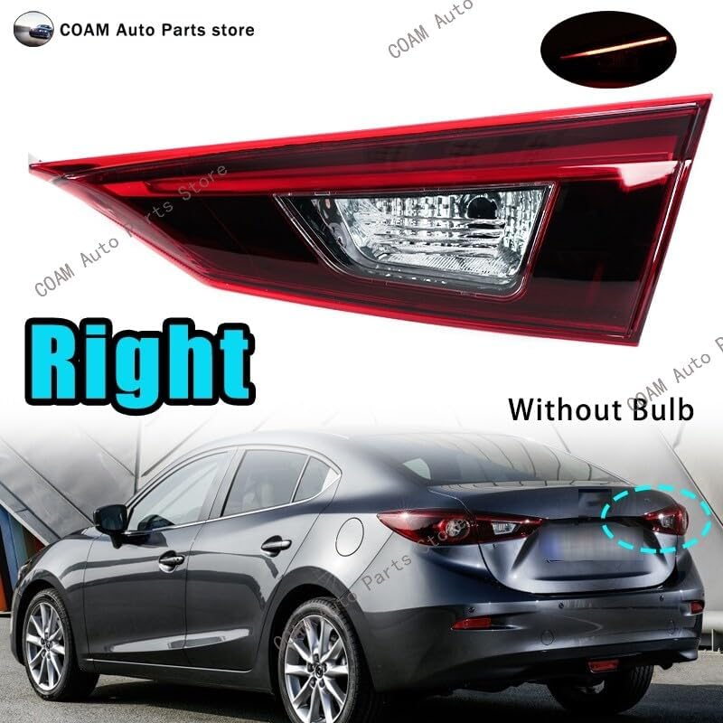 ya 4 8.24 baidi Right inner tail light for Mazda 3 Axela Sedan 2017 2018 turn signal light without bulb 