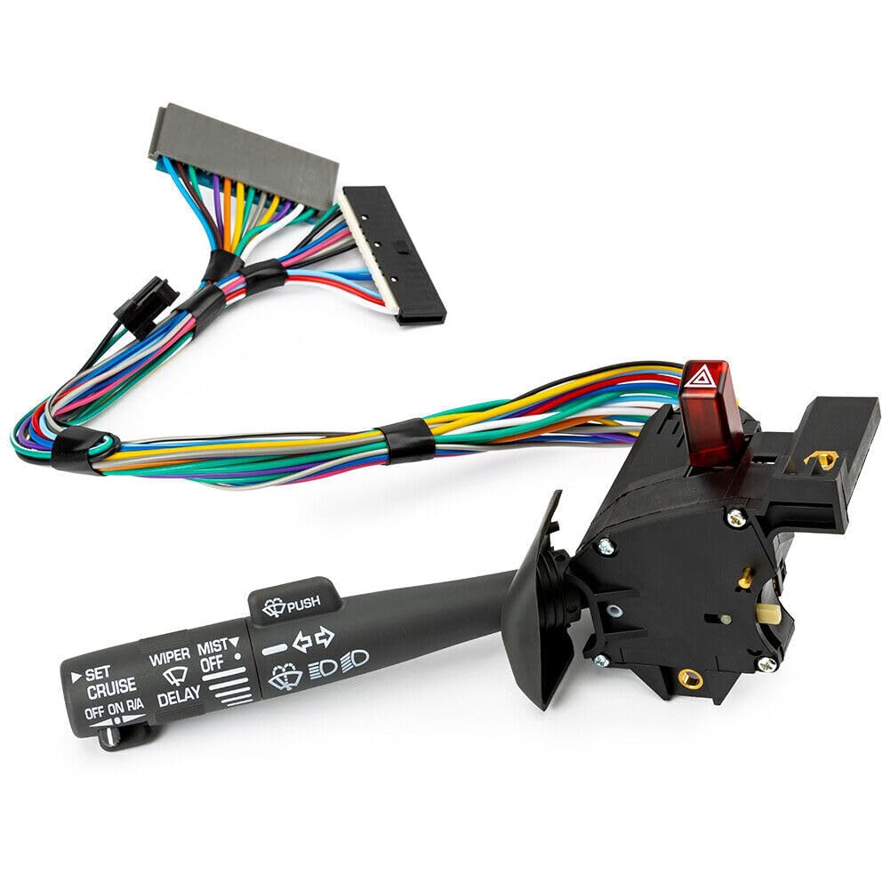 ya 3 8.24 baidi Cruise Control Windshield Wiper Arm Turn Signal Lever Switch for Chevrolet Trucks 