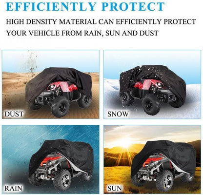 ya 7 8.24 baidi XL ATV Protective Cover for Yamaha 250 350 660R Waterproof UV-Proof Rainproof and Dustproof