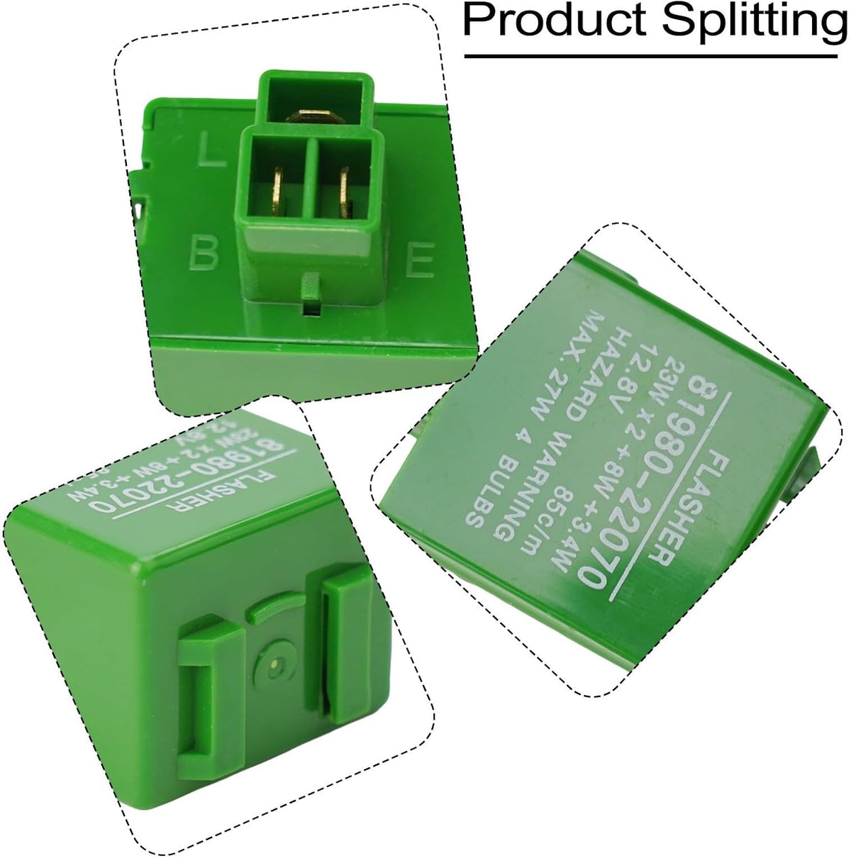 ya 13 9.15 baidi Automotive Flasher Relay Turn Signal 81980-22070 Compatibility Direct Engineered