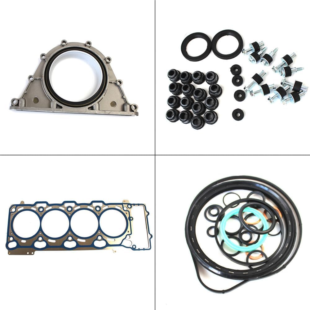 ya 11 9.14 baidiEngine Overhaul Gasket Seals Kit for BMW N62B48 750i X5 550i E63 E65 E66 4.8L V8