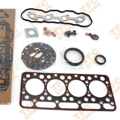 ya 27 10.13 baidi V1702 Kubota Overhaul Gasket Kit KH90 Bobcat 743 733 Excavator Engine