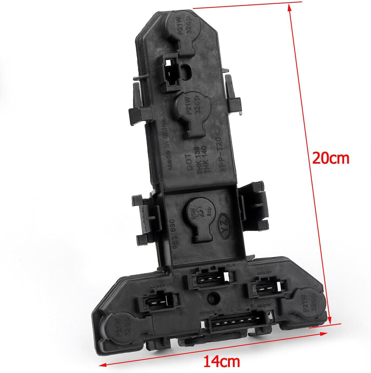 ya 10 9.16 zhengce Taillight`Tail Light Bulb Holder Tray Board for VW for Jetta MK4 99-05 - 1J