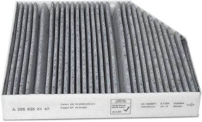 ya 5 8.24 baidi 1PCS A2058350147 Cabin Air Filter for Mercedes-Benz E53 E63 AMG 2019 2020-2023