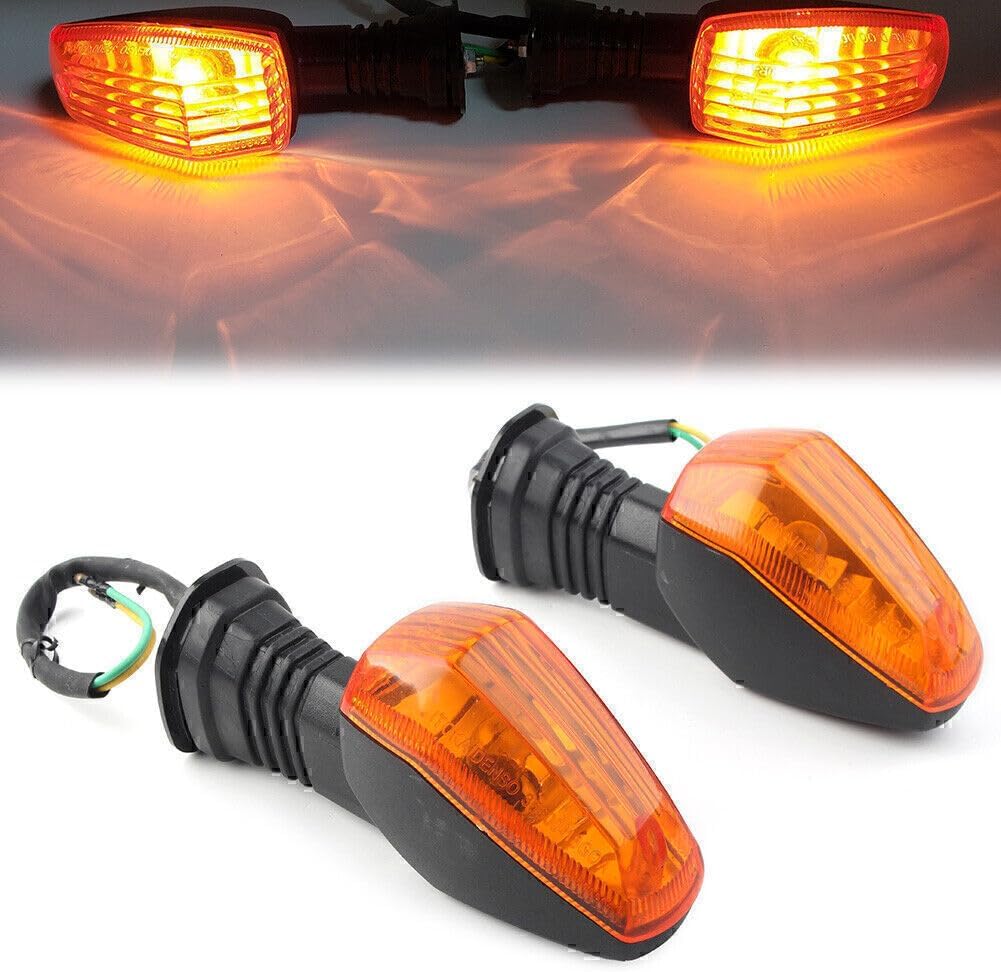 ya 2 8.15 Motorcycle Turn Signal Lights Amber Lens for Suzuki GSXR 600 GSXR 750 GSXR1000