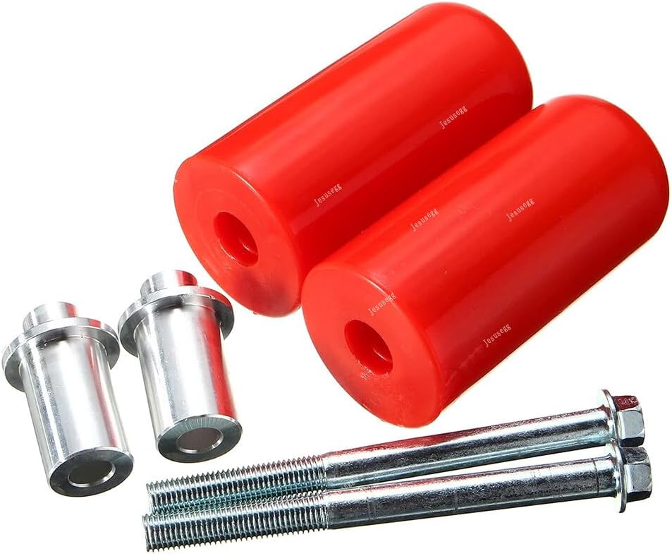 ya 2 8.15 Red Qty2 Motorcycle Frame Slider Crash Protector Pad Cover for Kawasaki for Yamaha