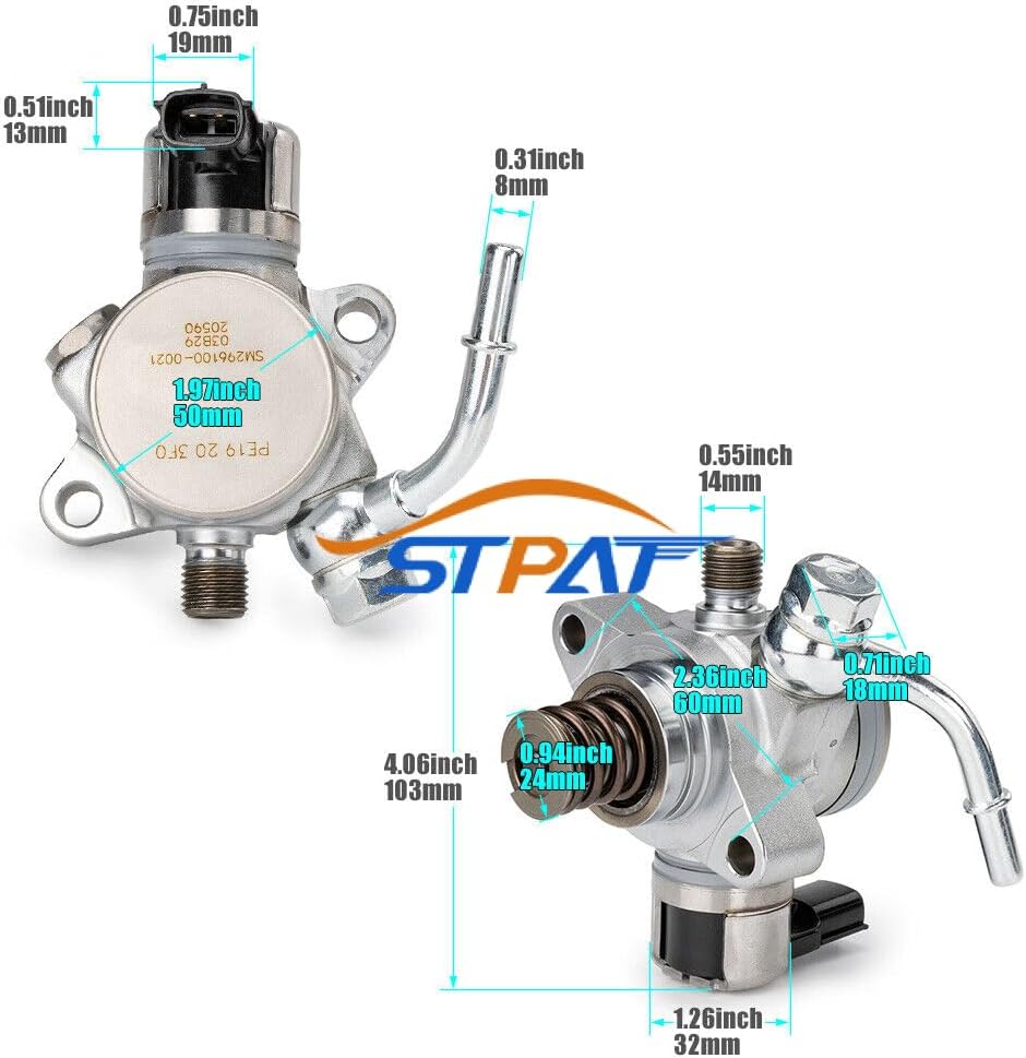 ya 5 8.10 High pressure fuel pump PE19-20-3F0 for Mazda 3 2012-2018