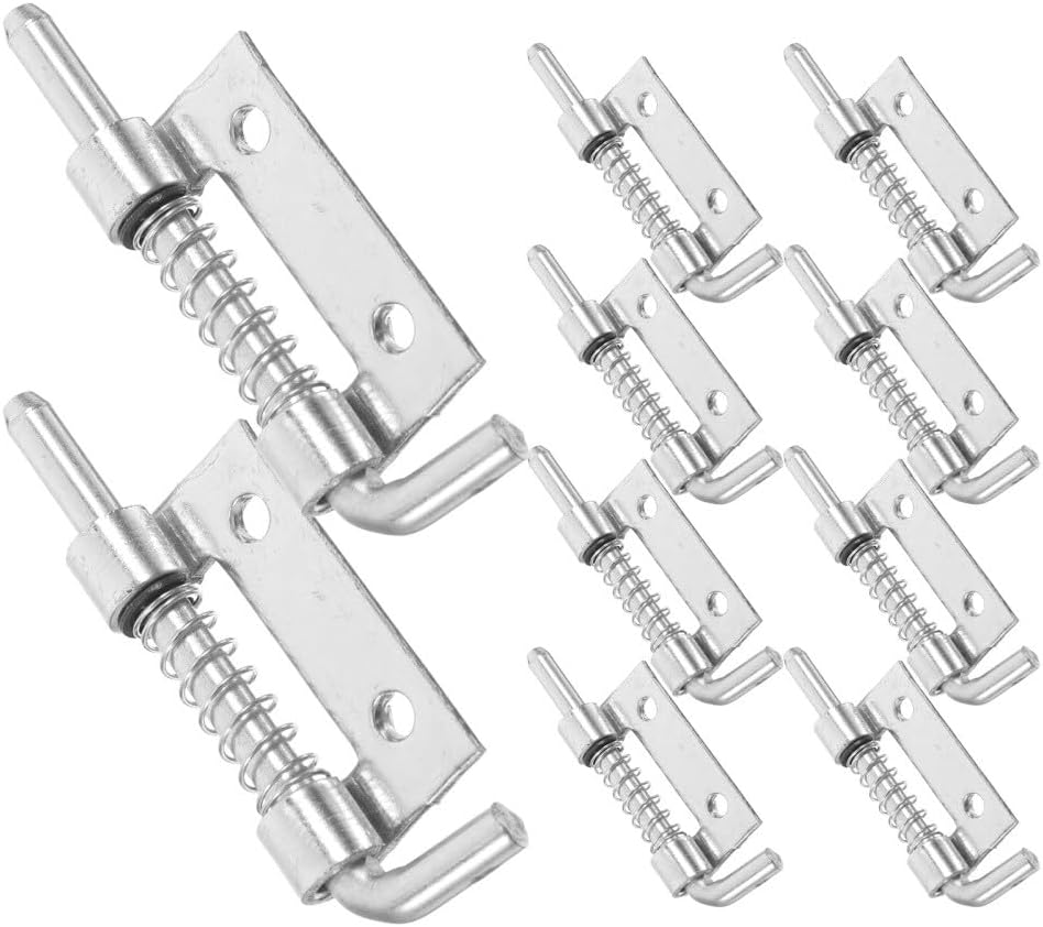 ya 26 10.21 baidi 2 Pack Spring Hin Lock Loaded Latch for Trailer Baby Pin Release Hinges