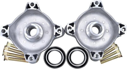 ya 4 8.8.2 Front Left Right Wheel Hub Service kit with Studs and 44mm Bearings for Polaris