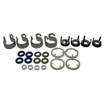 ya 4 8.8 4 Sets of Fuel Injector O-Ring Sealing Repair Suitable for Audi A4 A5, for VW Jetta Tiguan Beetle