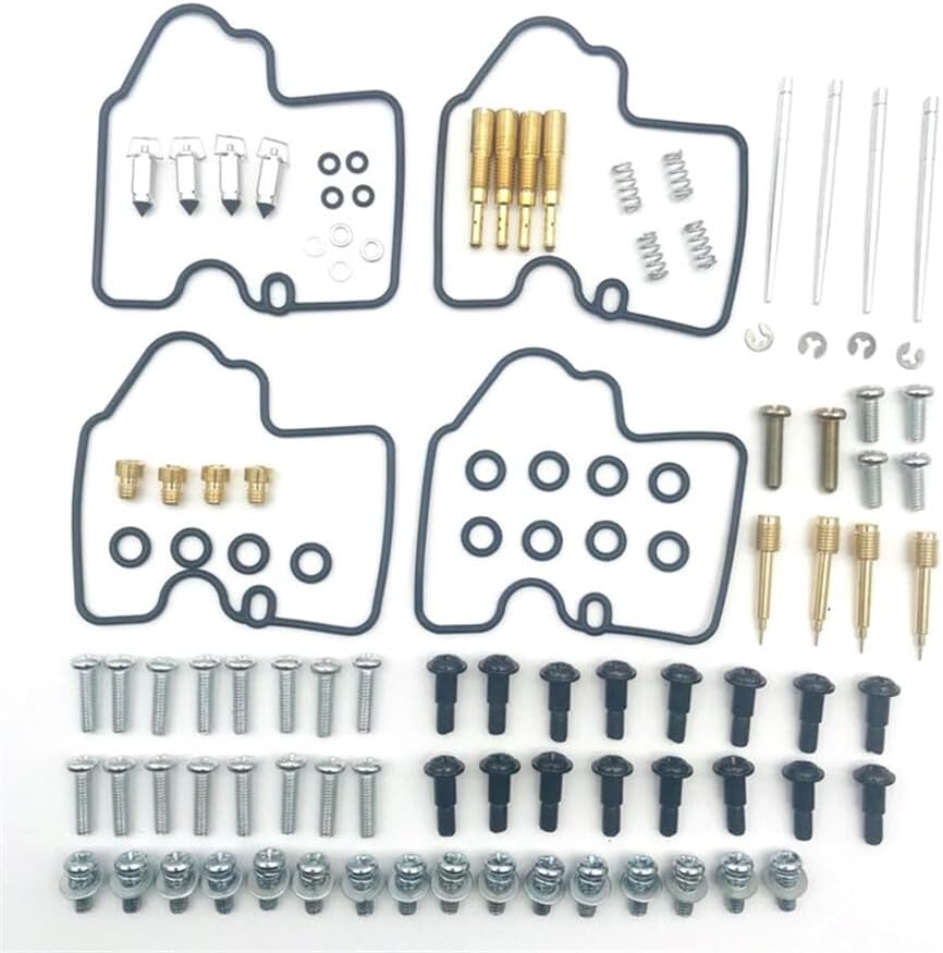 ya 13 9.15 baidi 4 Sets Carburetor Carb Repair Kit 1003-1420 For 1999-2002 for Yamaha YZF-R6 600 New