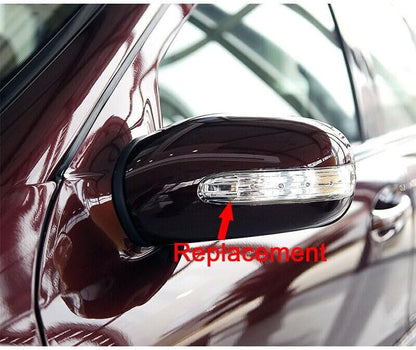 ya 4 8.24 baidi Left Driver Door Mirror Flashing Light LH Fits 2005-2007 Mercedes W203 C230/280
