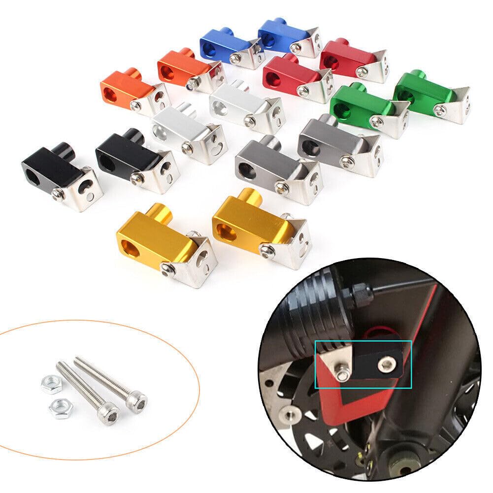 ya 6 8.14 Motor Fog Lamps Spot Lights Modified Bracket for Yamaha YZF R125 R15 R25 Gold
