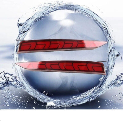 ya 13 9.15 baidi One pair of LED rear bumper fog lights brake warning lights for Hyundai acc