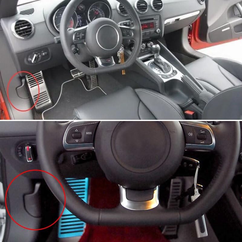 ya 10 9.16 baidi Car LHD Hood Latch Release Handle Bonnet Lever 8J1823533C for Audi TT TT Quattro
