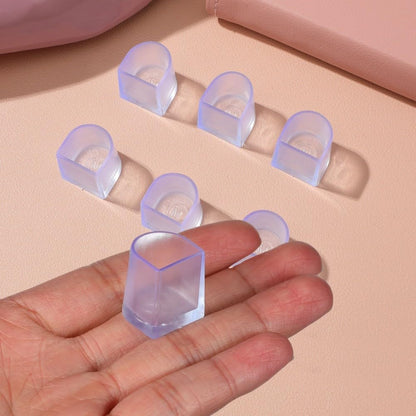 ya 5 8.10 12 Pairs Heel Caps Protector Wo for MAN Replacement Shoe Tip Protective Cover Tips