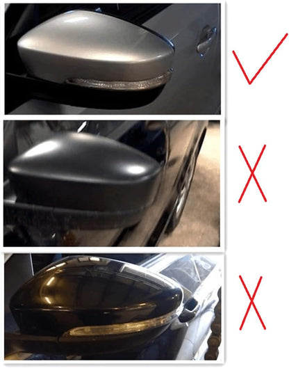 ya 11 9.14 baidiLeft&Right Wing Mirror Cover Carbon Fiber Surface for VW Beetle/Cabrio for JETTA MK6
