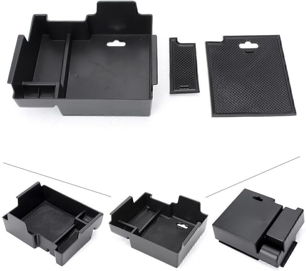 ya 4 8.8.2 for Ford Explorer 2011-2017 12 1x Console Armrest Storage Bin Box Tray Container