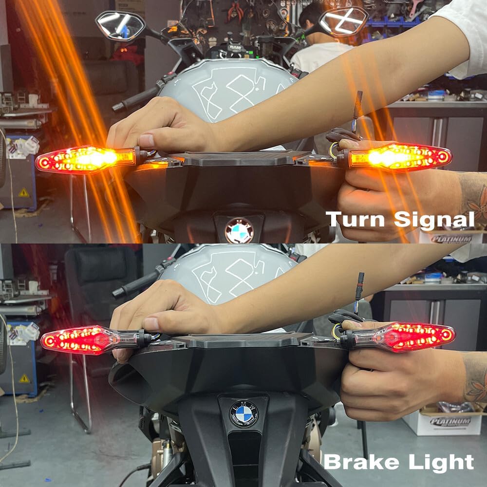 ya 13 9.15 baidi LED Rear Turn Signal Light Flash Indicator Lamp Taillight for BMW S1000R S1000XR