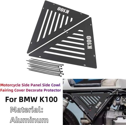 ya 23 10.7 baidi 2XMotorcycle Side Panel Side Cowl Fairing Cover Decorate Protector for BMW K100