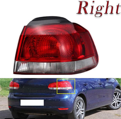 ya 4 8.14 Right for VW for Golf MK6 2009-2013 Hatchback Outer Tail Light Brake Light 