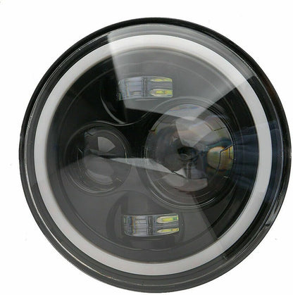 ya 4 8.24 baidi Schwarz 7 Zoll Haupt LED Scheinwerfer Hi/lo f¨¹r Harley for Honda for Jeep for Wrangler