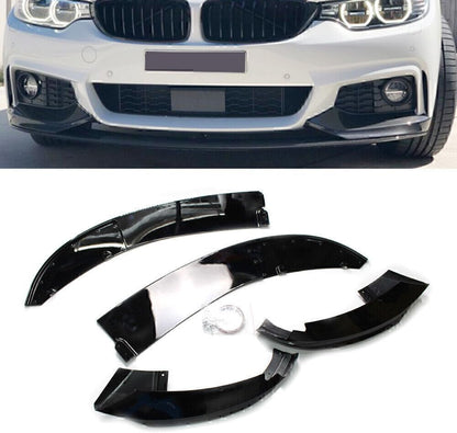 ya 6 8.24 baidi M Sport Front Spoiler Bumper Lip For 2014-2020 19 18 for BMW F32 F33 F36 4 Series