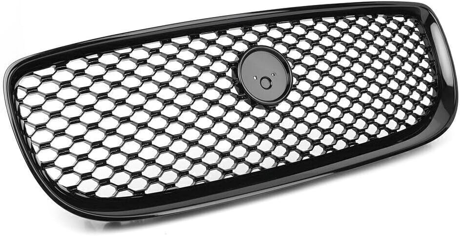 ya 2 8.15 1X Car Radiator Front Bumper Upper Grille Grill Black Fit for Jaguar XE 2015-2018 17