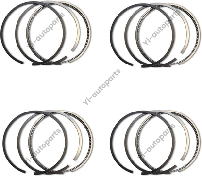 ya 4 8.24 baidi 4-pack 3304 piston rings 2W6091 for Caterpillar 3304 engine Motr Graer 120G 130G