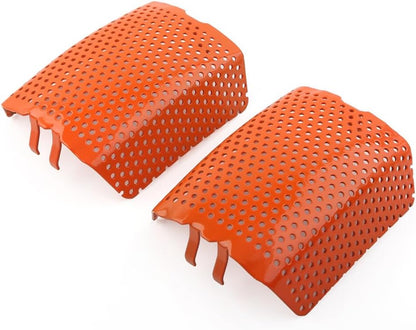 ya 10 9.16 zhengce 2Pcs Steel Front Caliper Screen Inserts Fit for Harley V-Rod & Touring 2006