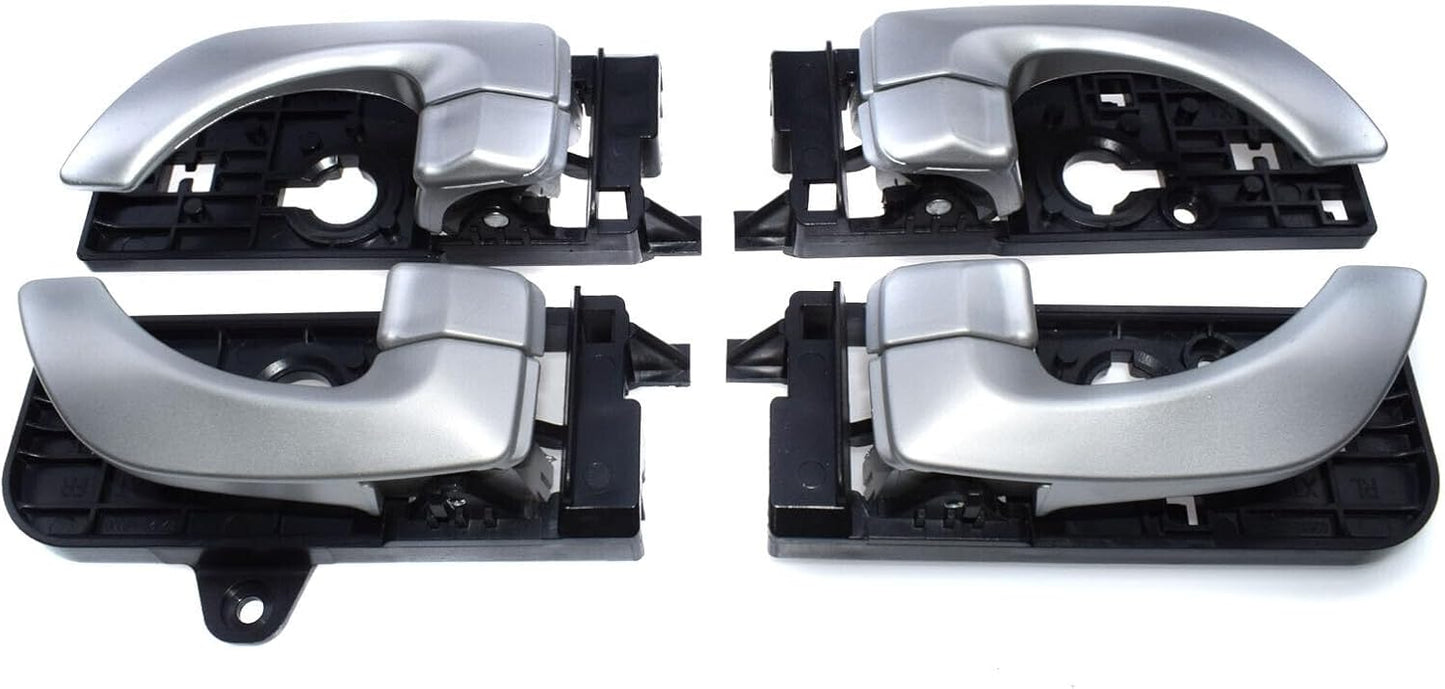 ya 5 8.24 baidi Set of 4 Front and Rear Interior Door Handles for Hyundai 2006-2008 Sonata 826103K020