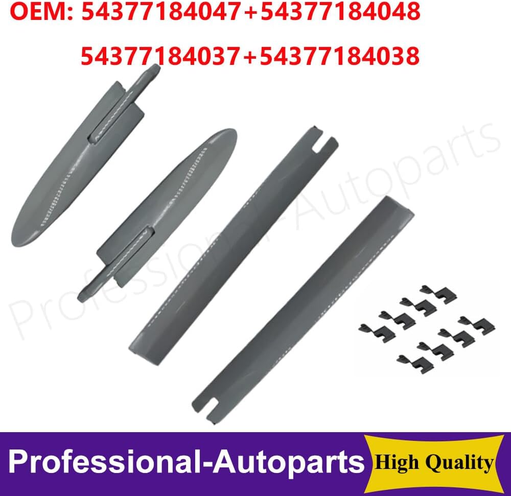 ya 4 8.8.2 L+R Convertible Roof Top Hinge Cover With Clips for BMW E93 335i 430i M4 F83