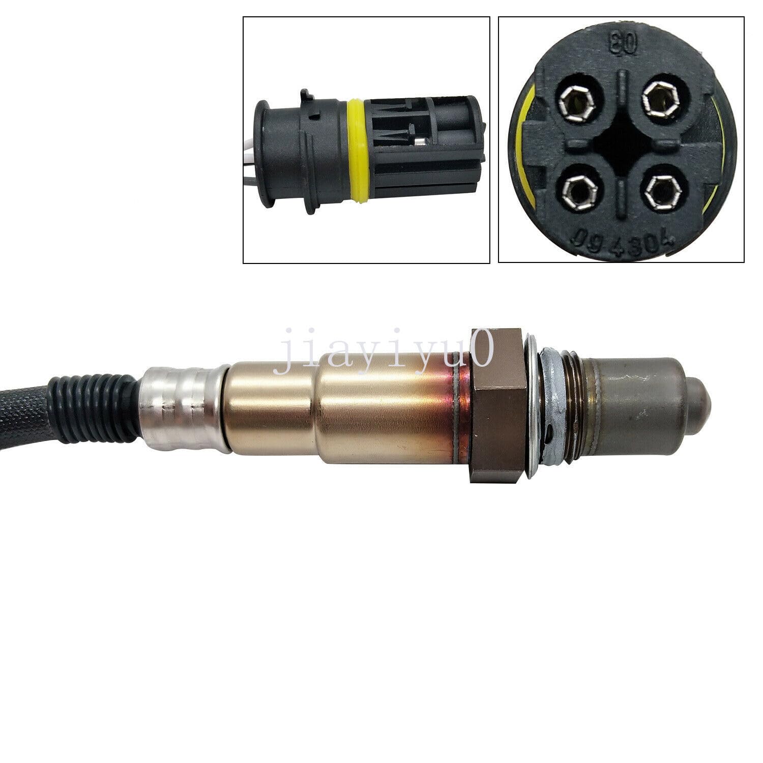 ya 4 8.8 2pcs Downstream Oxygen O2 Sensor Fit for 2011-2015 for BMW Alpina B7L xDrive V8 4.4L