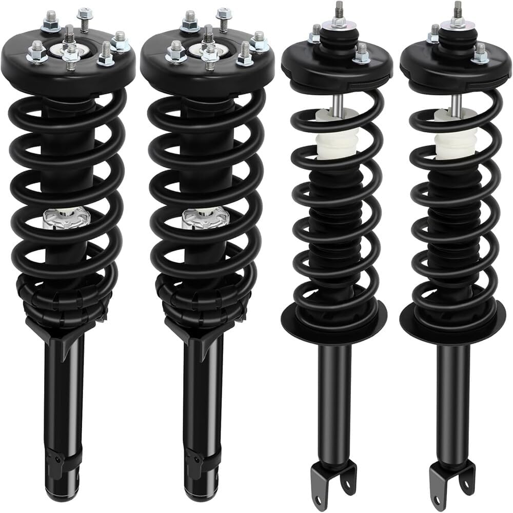 ya 10 9.16 baidi Set 4 Front & Rear Complete Shocks Struts For 2008-2012 for Honda for Accord 2.4L 3.5L
