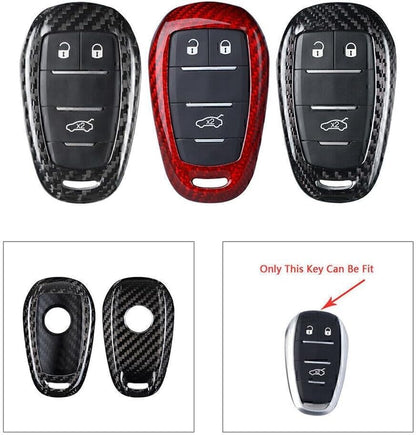 ya 28 10.13 zhengce for Smart Remote Key Fob Shell Cover Case Carbon Fiber for Alfa Romeo Stel