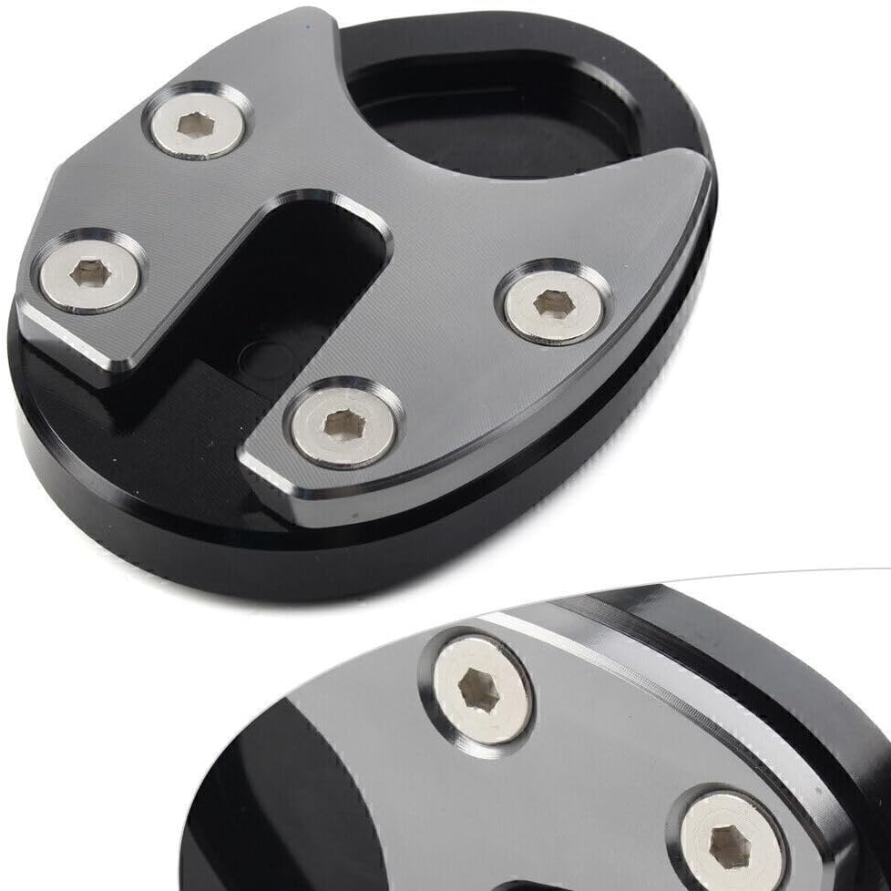 ya 2 8.15 kickstand Foot Support Side Stand Pad Fit SYM MAXSYM TL500 19-2021 Titanium