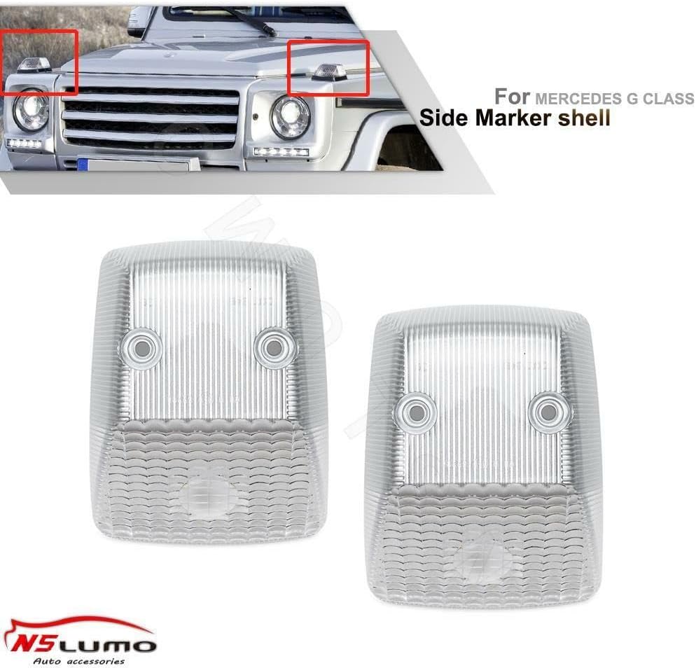 ya 7 8.24 baidi Per for Mercedes G- W460 W461 W463 Alloggiamento indicatore di direzione anteriore