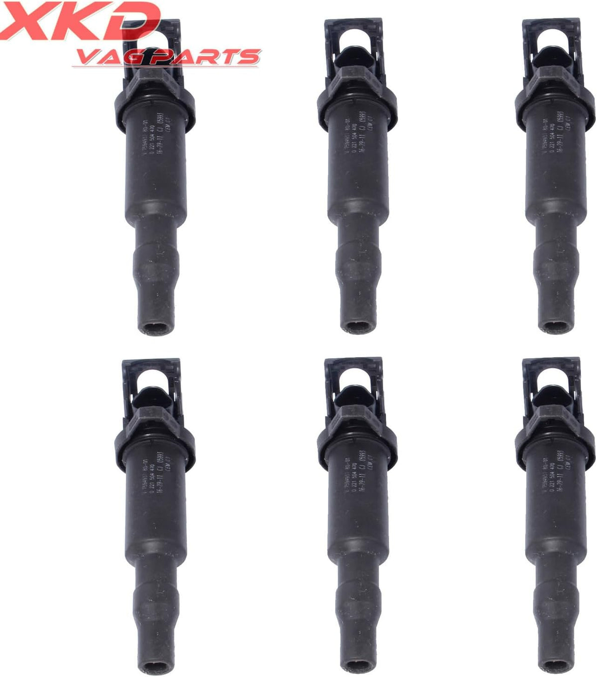 ya 9 10.24 6 pcs new ignition coils for BMW E46 128i 328i 335i 535i 12137594937-