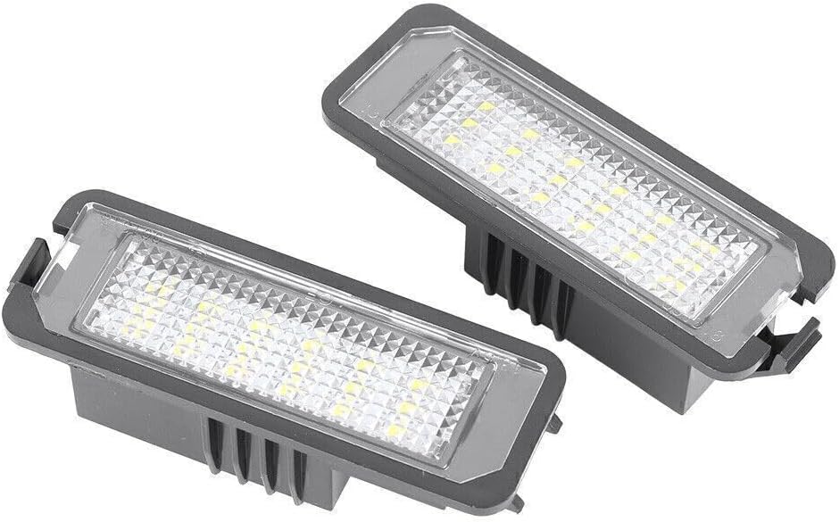 ya 4 8.8 2x Fit for VW Golf MK4 5 6 Passat EOS Polo LED Rear License Number Plate White Light