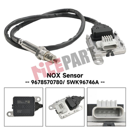 ya 9 10.24 New 9678570780 Nox Nitrogen Oxide Sensor Compatible for Citroen for Peugeot 1.6, Diesel