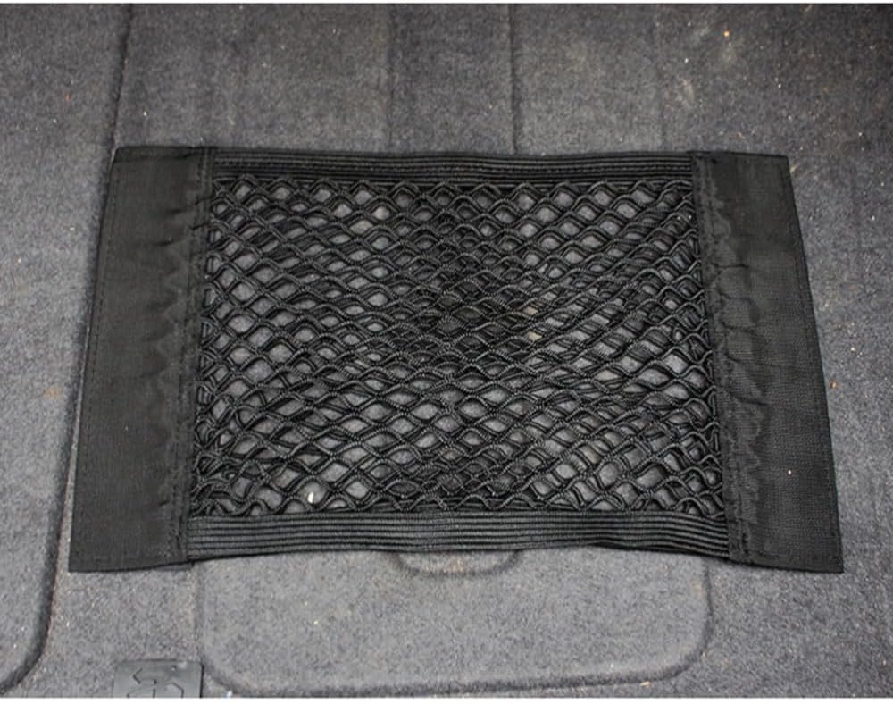 ya 2 8.15 1PCS Car Trunk Double-Layer Net Back Storage Pouch Vehicle Sundries Organizer